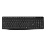 کیبورد بی‌سیم Genius KB-7200 مشکی، نمای کامل صفحه‌کلید