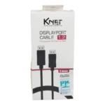 کابل DisplayPort 1.2 کی نت مدل K-C301 با ظاهر مقاوم و کیفیت بالا