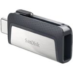 فلش مموری سن دیسک مدل Ultra Dual Drive ظرفیت ۳۲ گیگابایت با نمایش دو سر USB