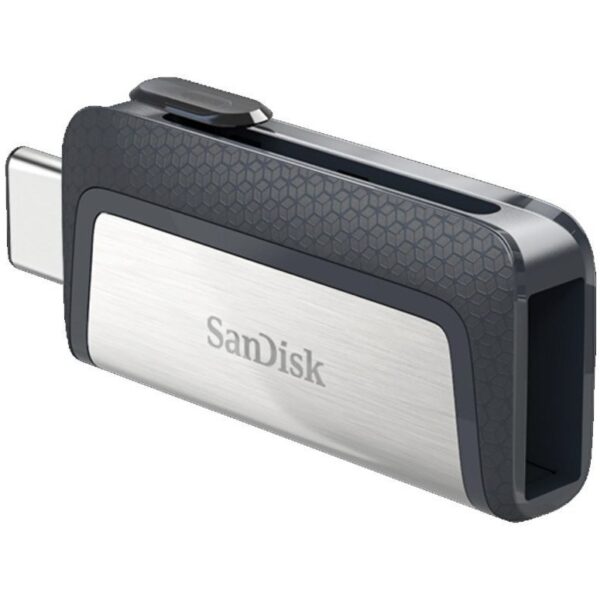 فلش مموری سن دیسک مدل Ultra Dual Drive ظرفیت ۳۲ گیگابایت با نمایش دو سر USB