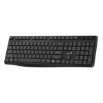 کیبورد بی‌سیم Genius KB-7200 مشکی، نمای کامل صفحه‌کلید