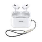 نمای روبرو از کیس و گوشی‌های هدفون بلوتوثی جوی‌روم JR-T03s Pro 2 در حالت باز.
