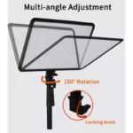 چراغ پنلی LED 17 اینچ Jmary مدل FM-17RS با طراحی مدرن و باریک