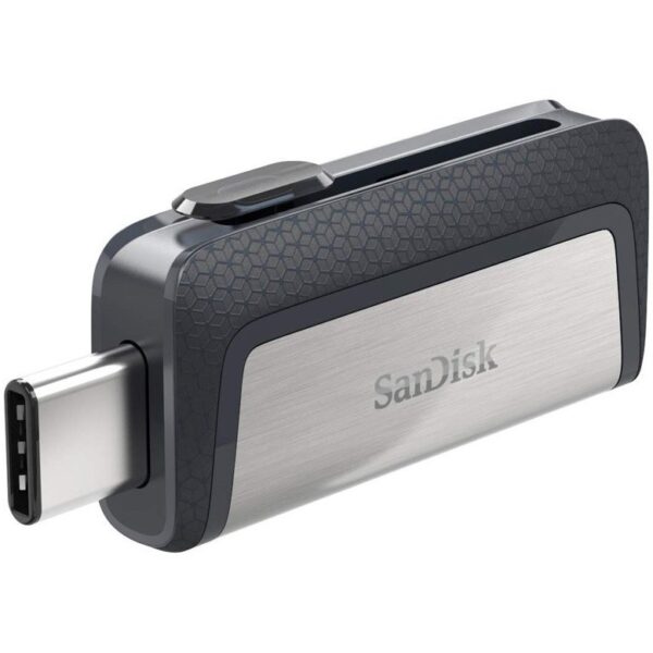 فلش مموری سن دیسک مدل Ultra Dual Drive ظرفیت ۳۲ گیگابایت با نمایش دو سر USB