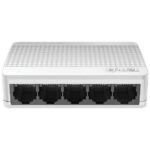 نمای جلوی سوئیچ شبکه تندا S105 با ۵ پورت اترنت فعال