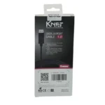کابل DisplayPort 1.2 کی نت مدل K-C301 با ظاهر مقاوم و کیفیت بالا