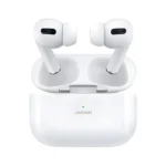 نمای روبرو از کیس و گوشی‌های هدفون بلوتوثی جوی‌روم JR-T03s Pro 2 در حالت باز.