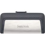 فلش مموری سن دیسک مدل Ultra Dual Drive ظرفیت ۳۲ گیگابایت با نمایش دو سر USB