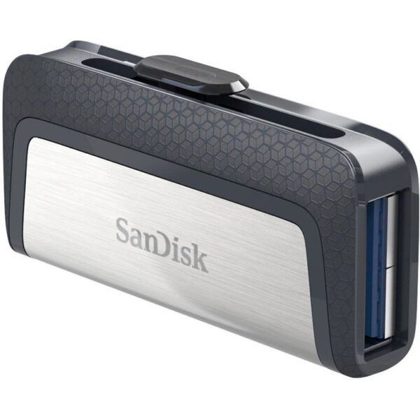 فلش مموری سن دیسک مدل Ultra Dual Drive ظرفیت ۳۲ گیگابایت با نمایش دو سر USB